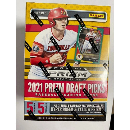 2021 Panini Prizm Draft Picks Baseball Blaster Box Trading Cards
