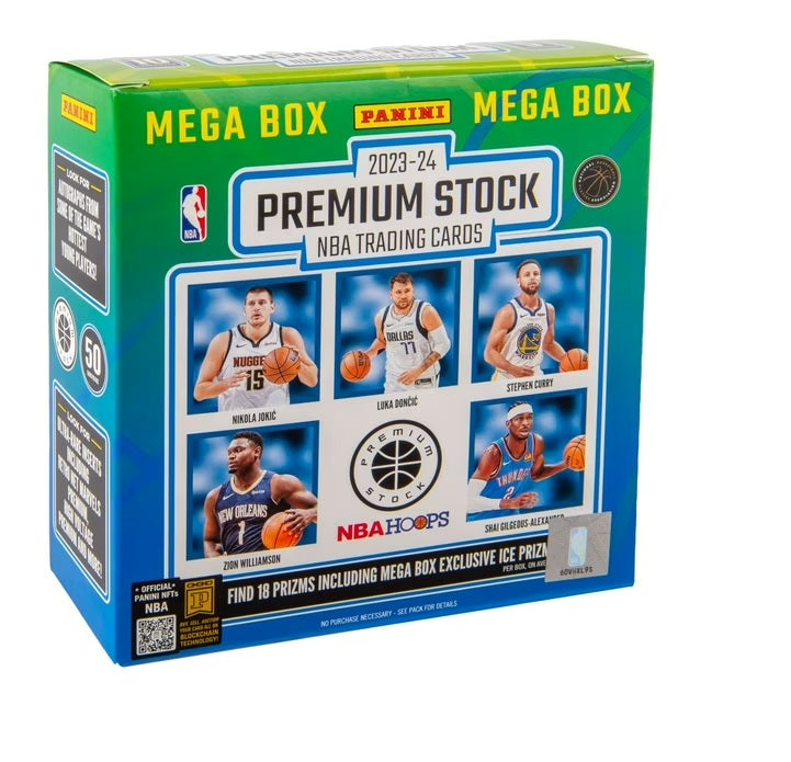 2023-24 Panini Premium Stock Basketball Trading Cards Mega Box