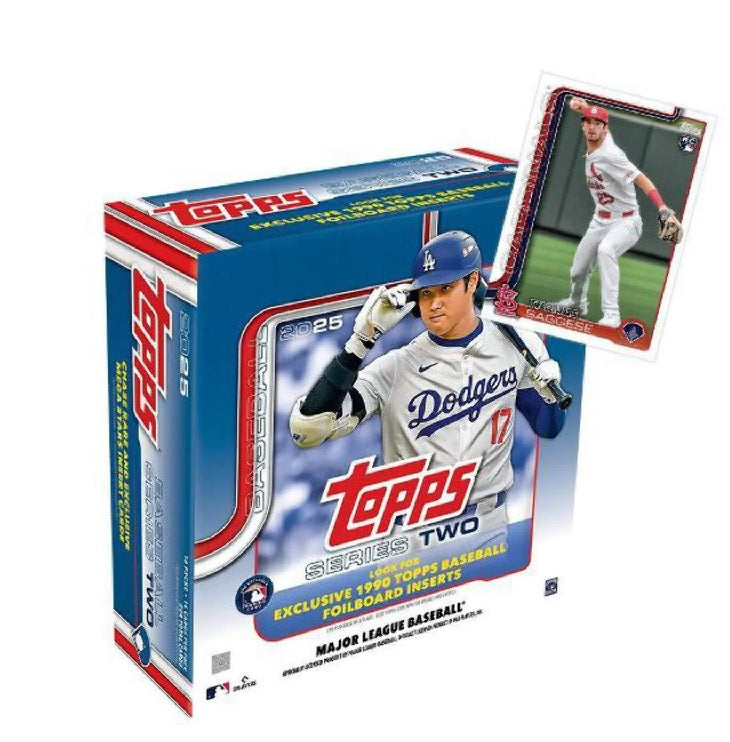 2025 Topps MLB Series Two Baseball Trading Card Mega Box