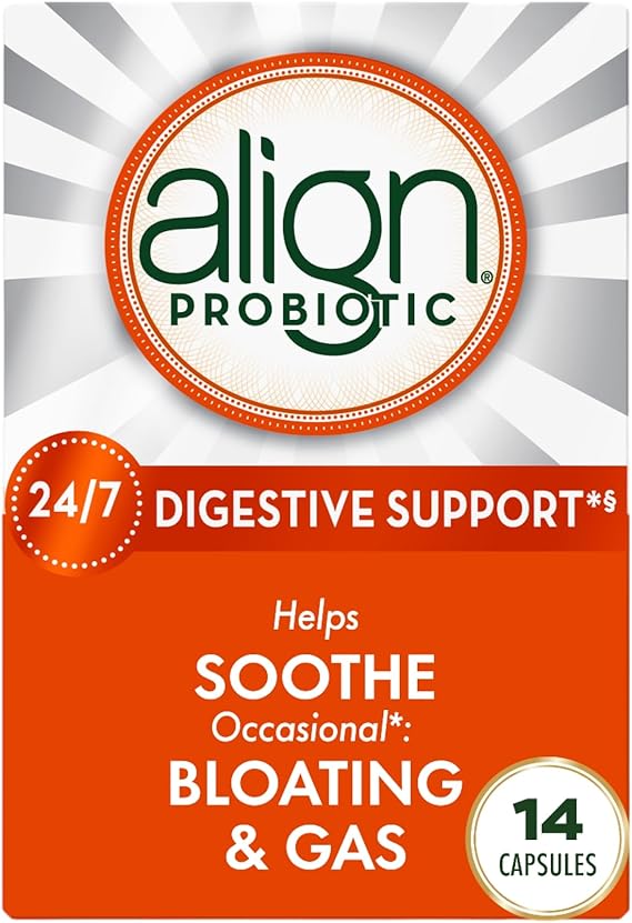 Align Probiotic, Probiotics for Women and Men, Daily Probiotic Supplement for Digestive Health. 14 Capsules