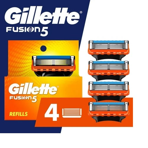 Gillette Fusion5 Men's Razor Blade Refills - 4ct