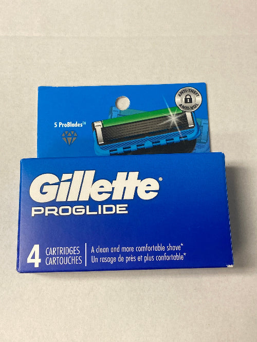 Gillette ProGlide Mens Razor Blades, 4 Blade Refills